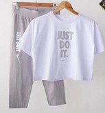 کراپ شلوارک دخترونه مدل just do it تنفس پذیر و راحت