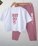 کراپ شلوارک دخترونه مدل just do it تنفس پذیر و راحت